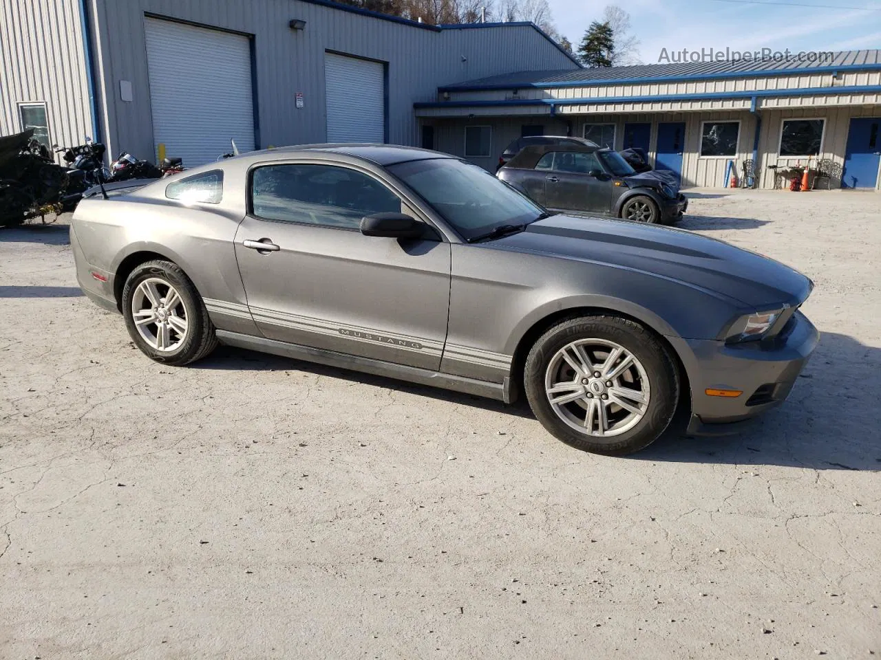 2011 Ford Mustang  Gray vin: 1ZVBP8AM5B5133599