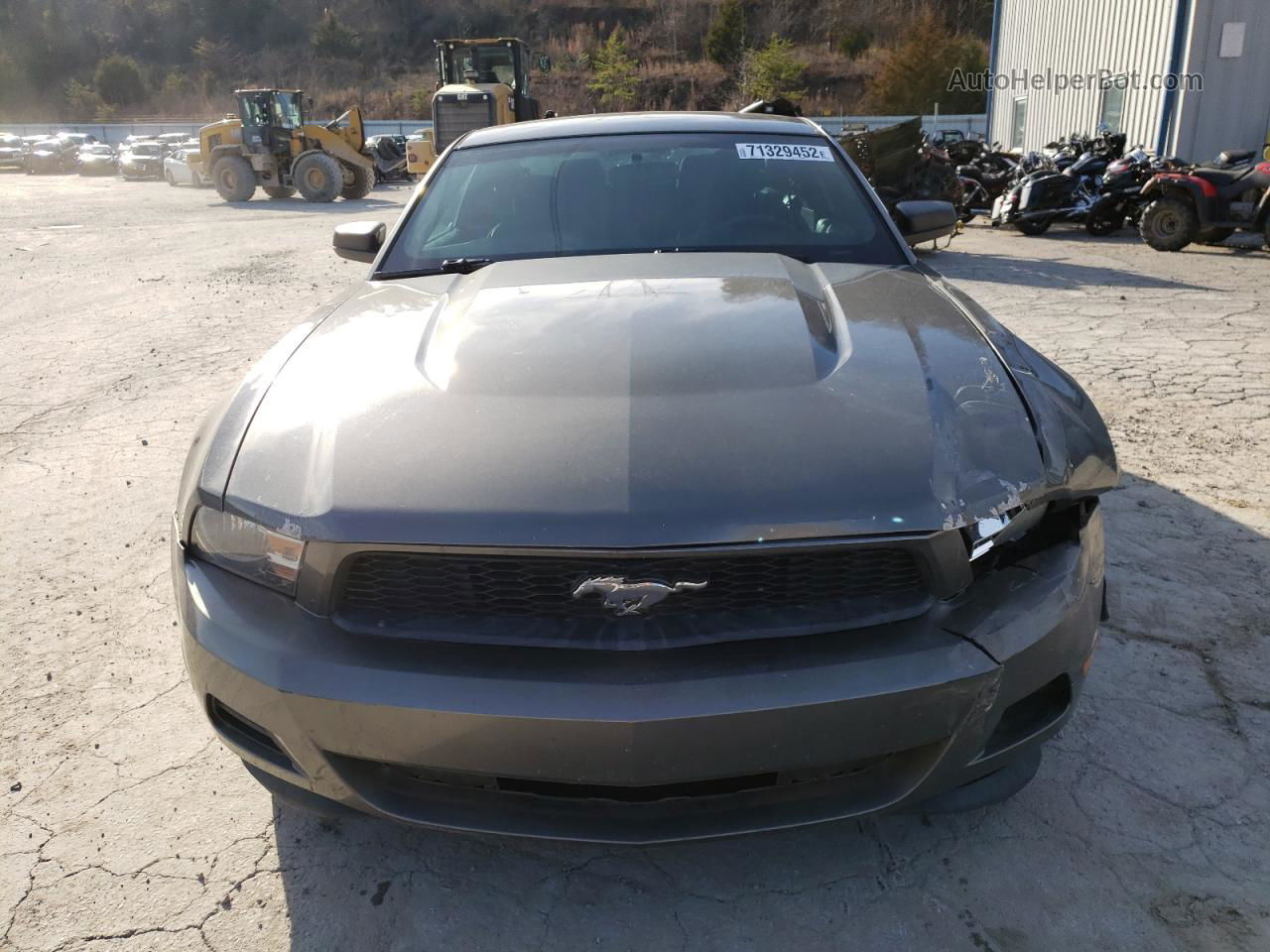 2011 Ford Mustang  Серый vin: 1ZVBP8AM5B5133599