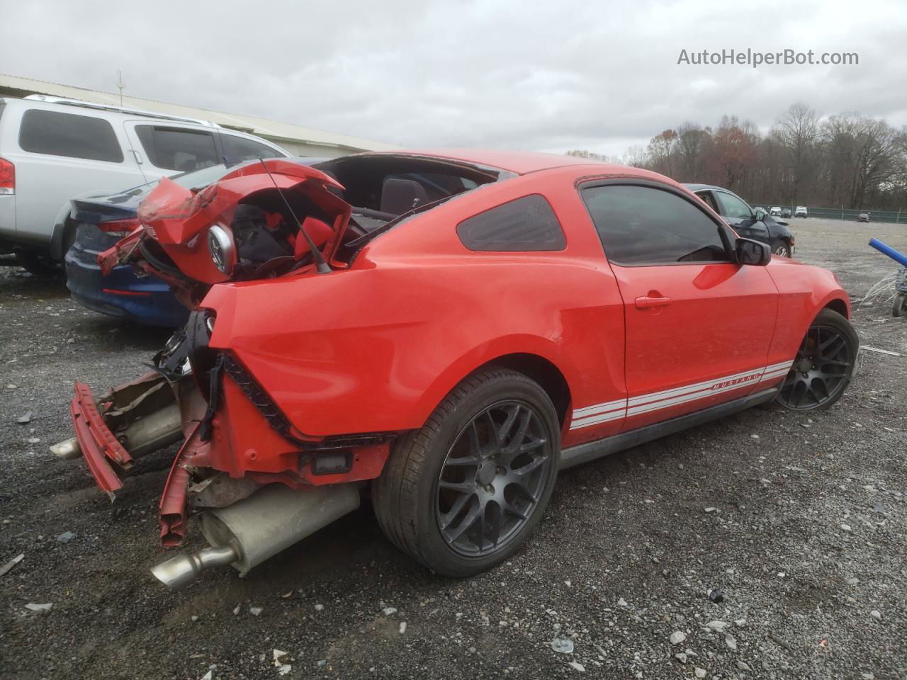 2011 Ford Mustang  Красный vin: 1ZVBP8AM5B5148989