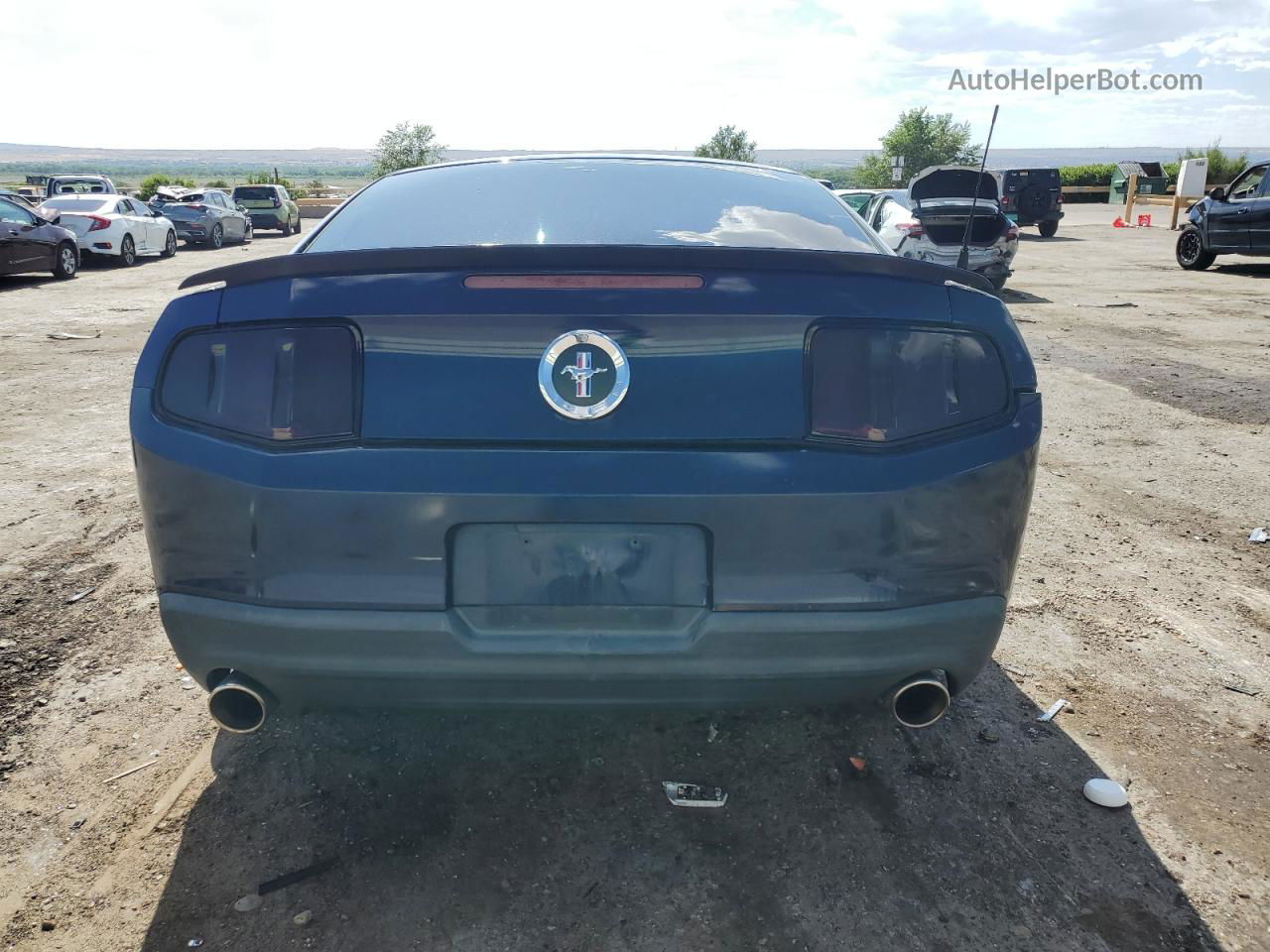 2011 Ford Mustang  Blue vin: 1ZVBP8AM5B5151911