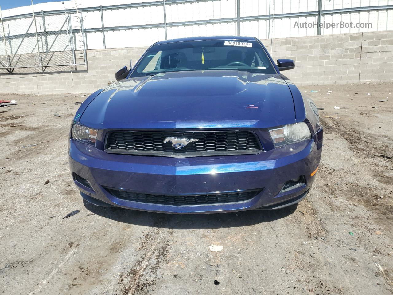 2011 Ford Mustang  Blue vin: 1ZVBP8AM5B5151911