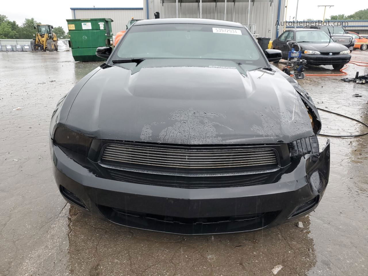 2011 Ford Mustang  Black vin: 1ZVBP8AM5B5152072