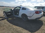 2011 Ford Mustang  White vin: 1ZVBP8AM5B5165582