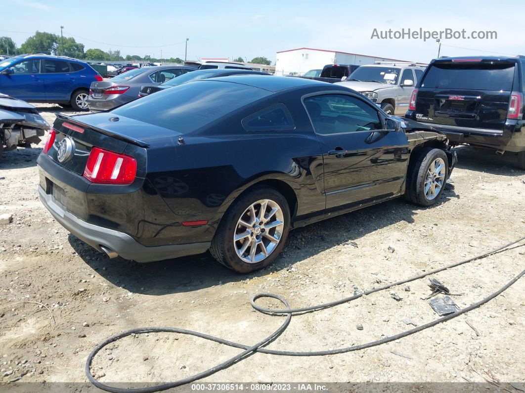 2011 Ford Mustang V6 Black vin: 1ZVBP8AM6B5114110