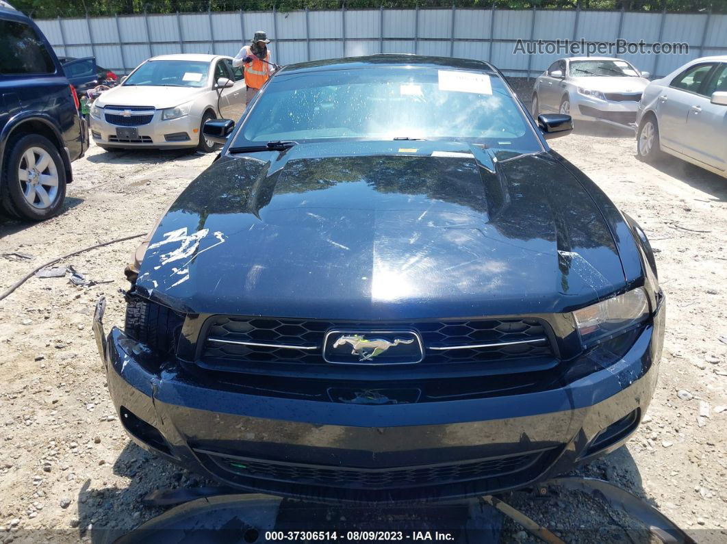 2011 Ford Mustang V6 Black vin: 1ZVBP8AM6B5114110