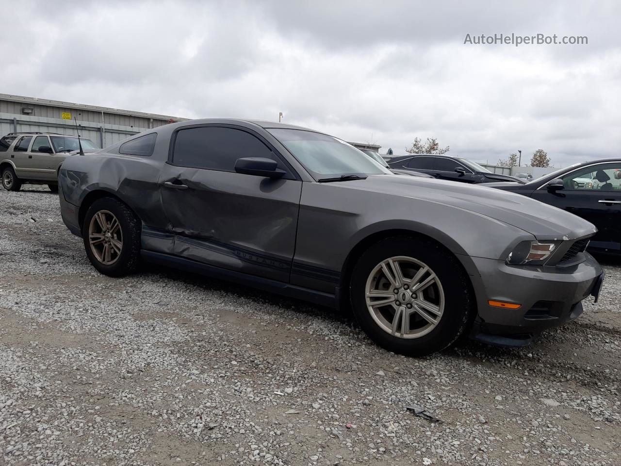 2011 Ford Mustang  Gray vin: 1ZVBP8AM6B5132851