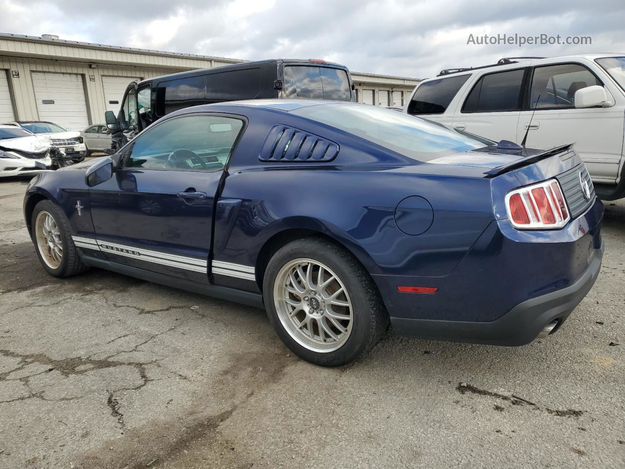 2011 Ford Mustang  Blue vin: 1ZVBP8AM6B5147835