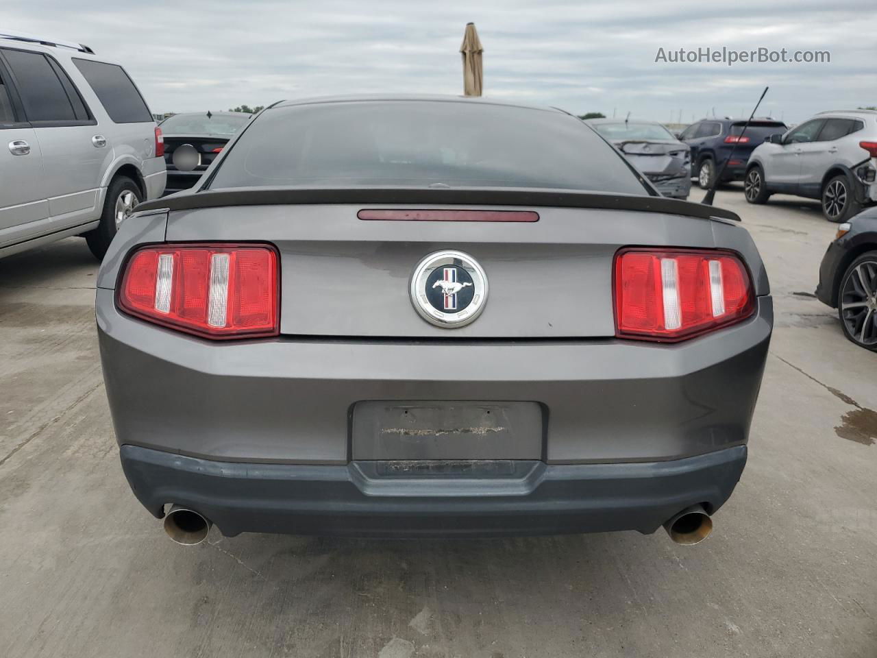 2011 Ford Mustang  Gray vin: 1ZVBP8AM6B5158690