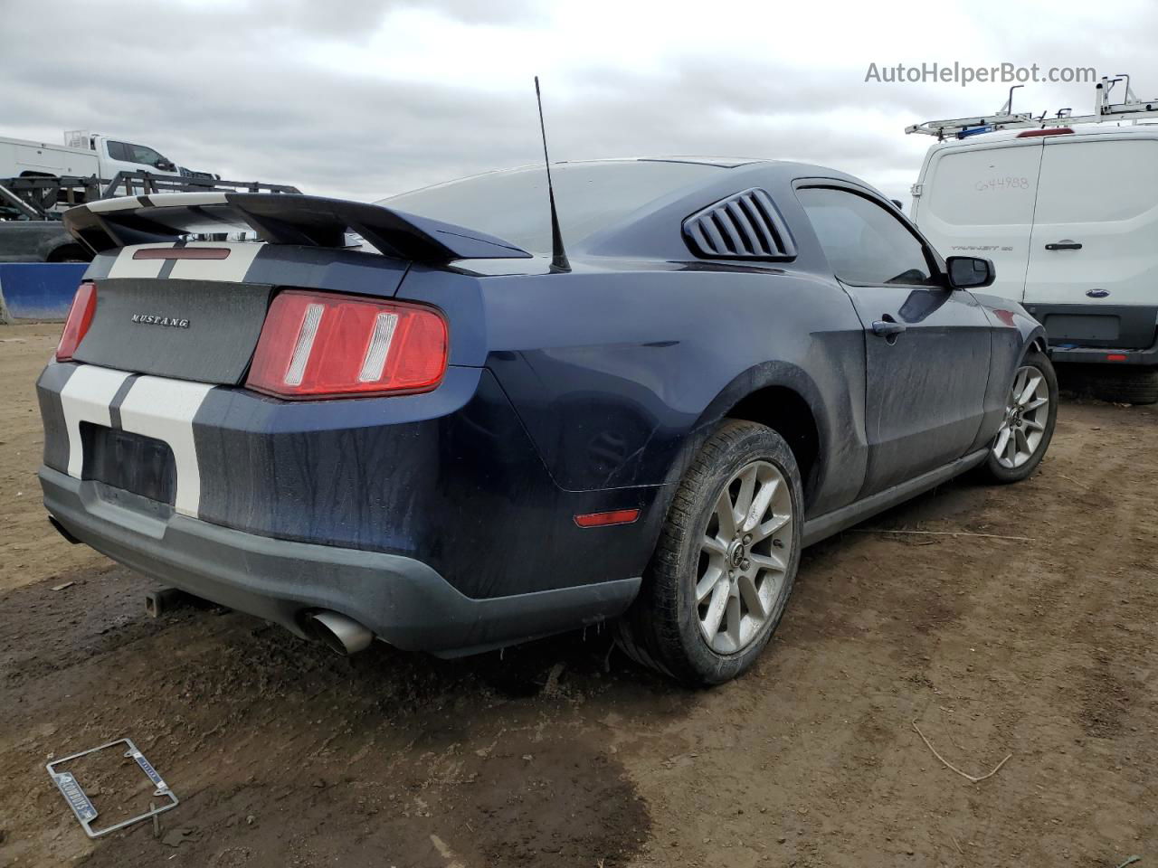 2011 Ford Mustang  Blue vin: 1ZVBP8AM6B5160472