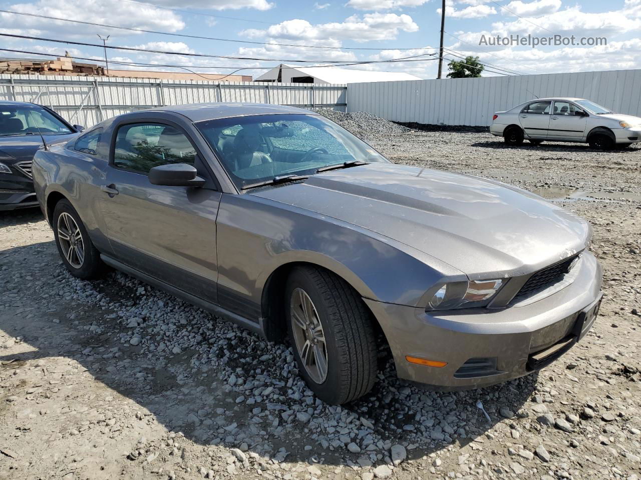 2011 Ford Mustang  Silver vin: 1ZVBP8AM6B5167048