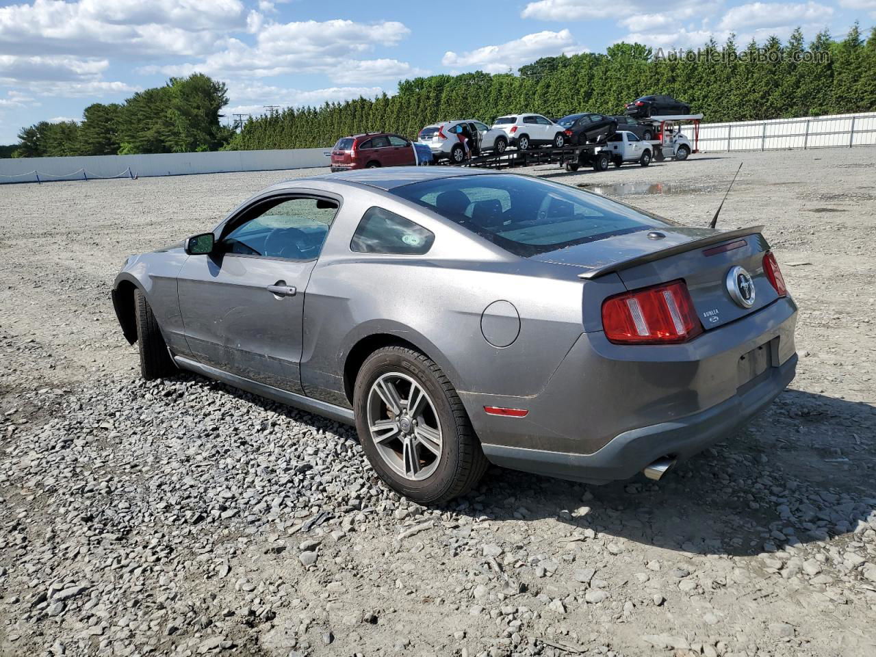 2011 Ford Mustang  Silver vin: 1ZVBP8AM6B5167048