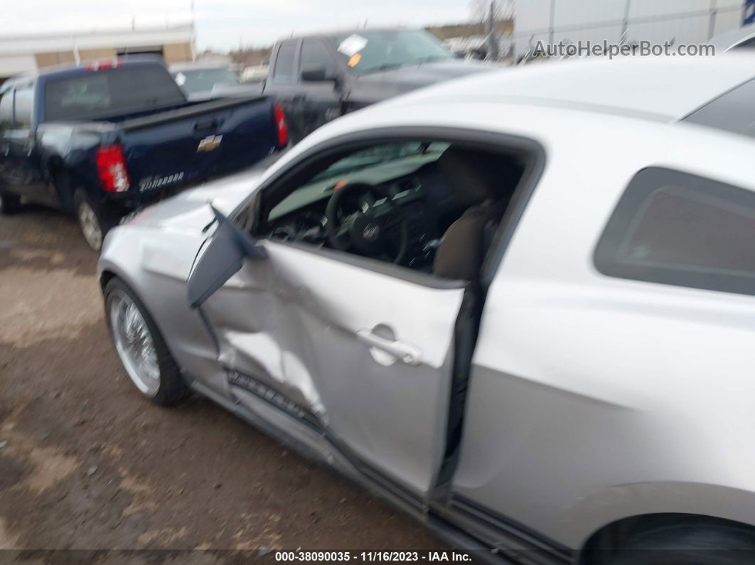 2011 Ford Mustang V6 Silver vin: 1ZVBP8AM7B5110650