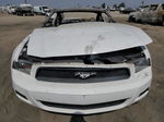 2011 Ford Mustang  White vin: 1ZVBP8AM7B5117694