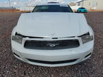 2011 Ford Mustang  White vin: 1ZVBP8AM7B5119851