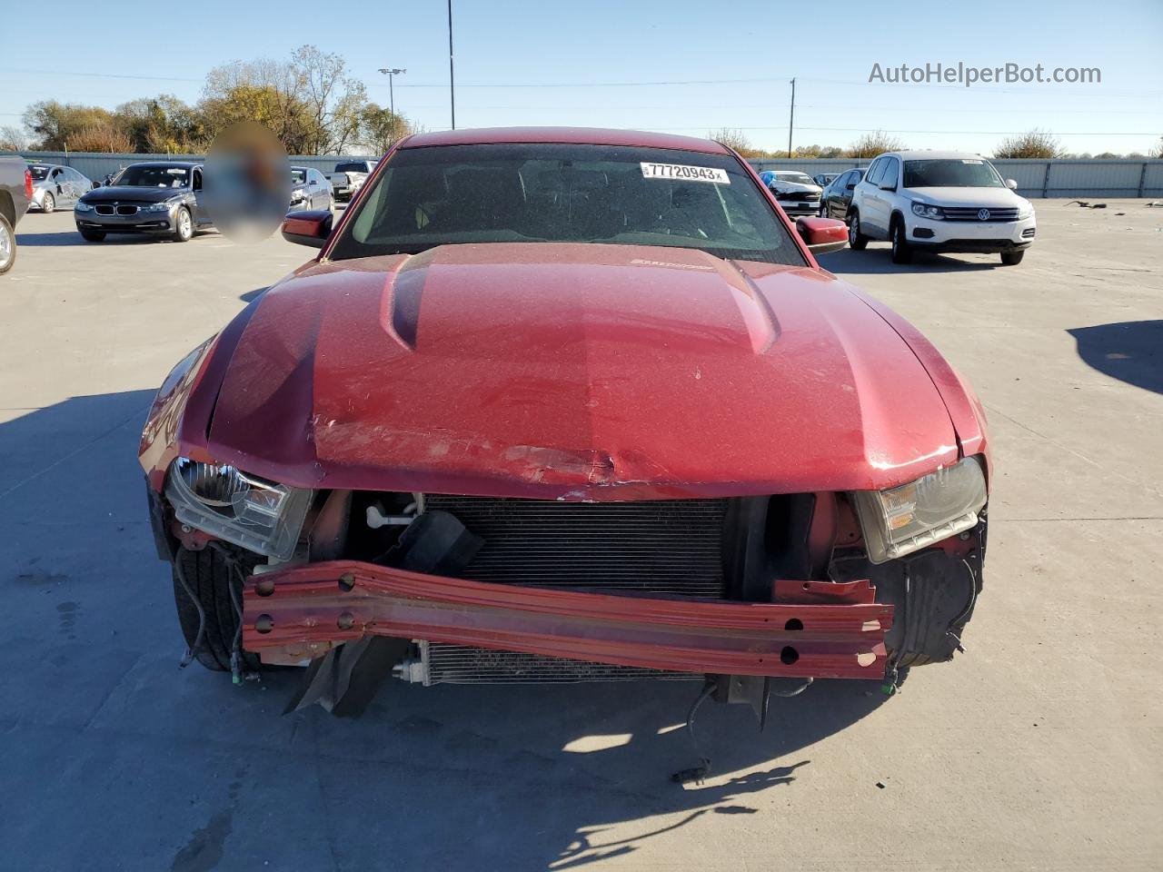 2011 Ford Mustang  Red vin: 1ZVBP8AM8B5103870