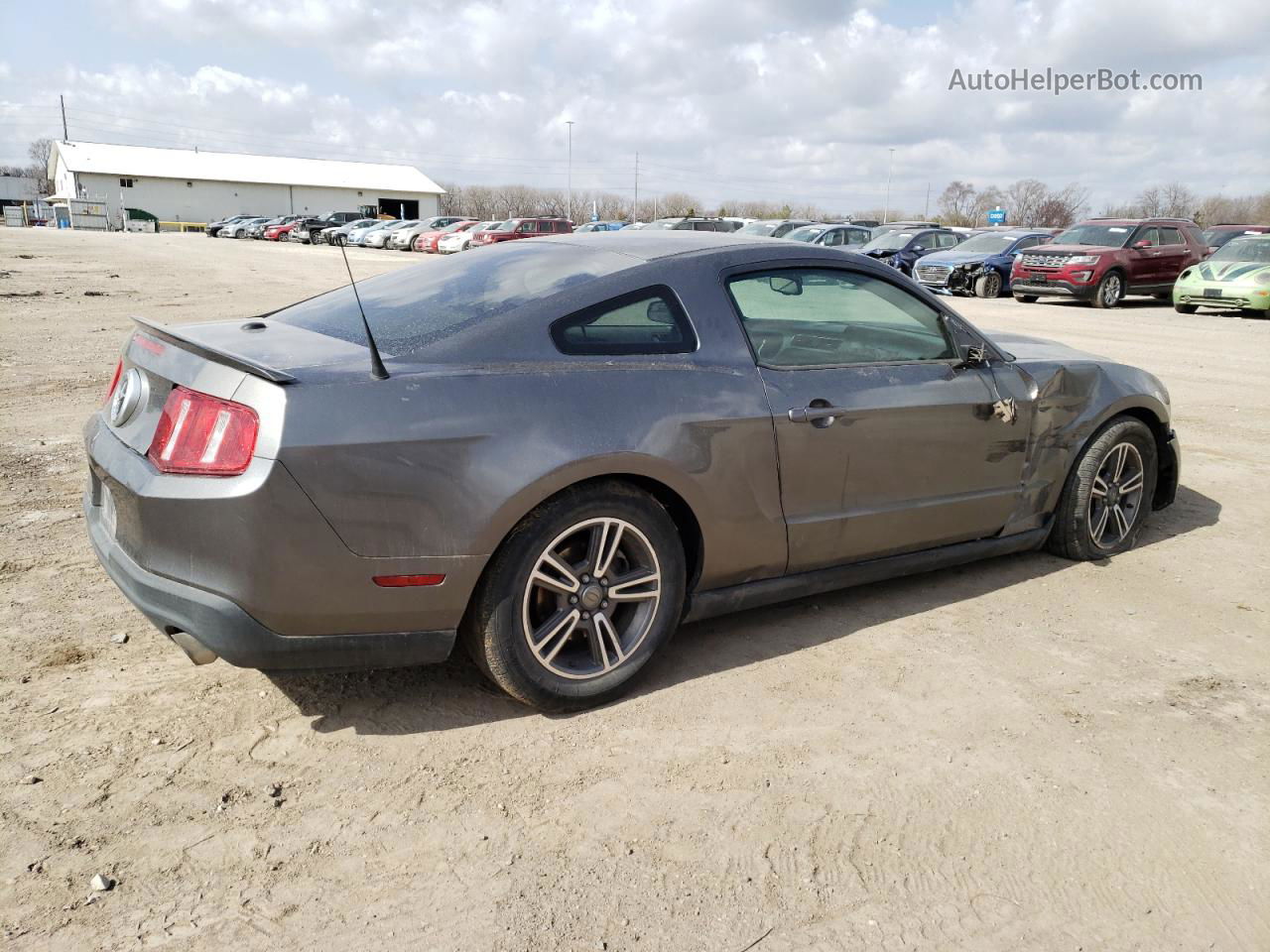 2011 Ford Mustang  Gray vin: 1ZVBP8AM8B5112455