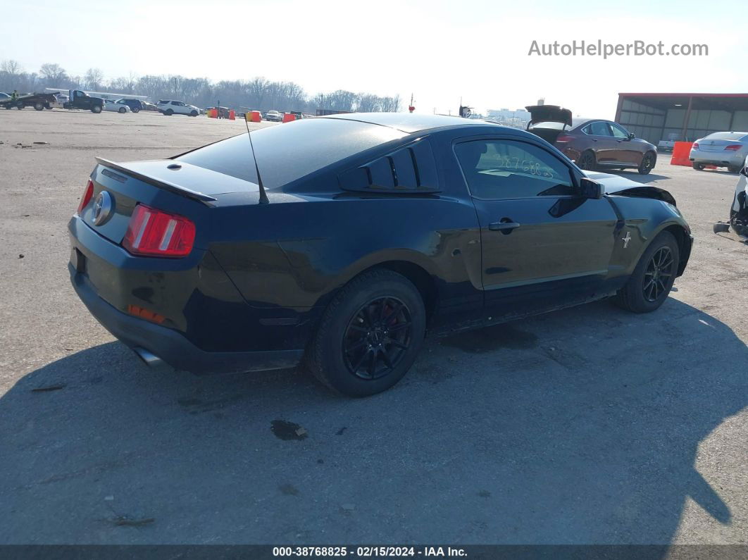 2011 Ford Mustang V6 Premium Black vin: 1ZVBP8AM9B5119429