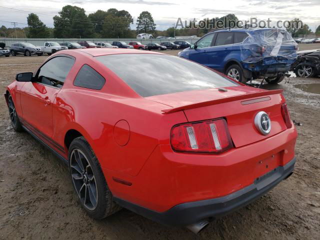 2011 Ford Mustang  Красный vin: 1ZVBP8AM9B5119771