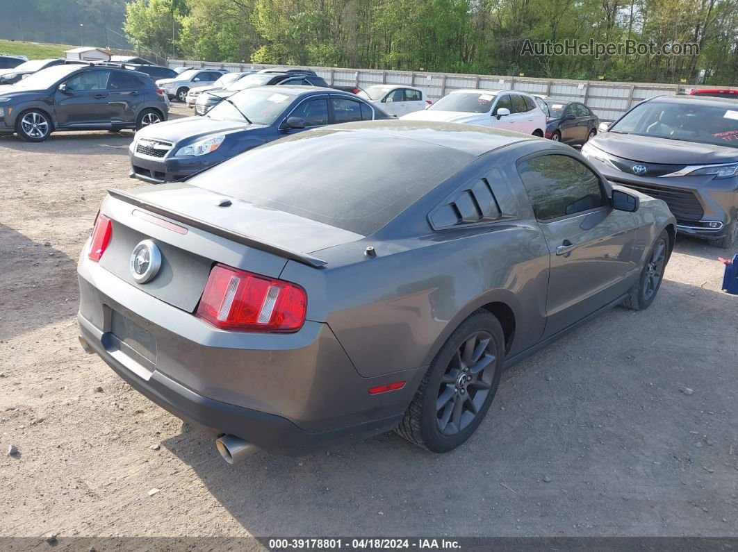 2011 Ford Mustang V6 Premium Gray vin: 1ZVBP8AM9B5141091