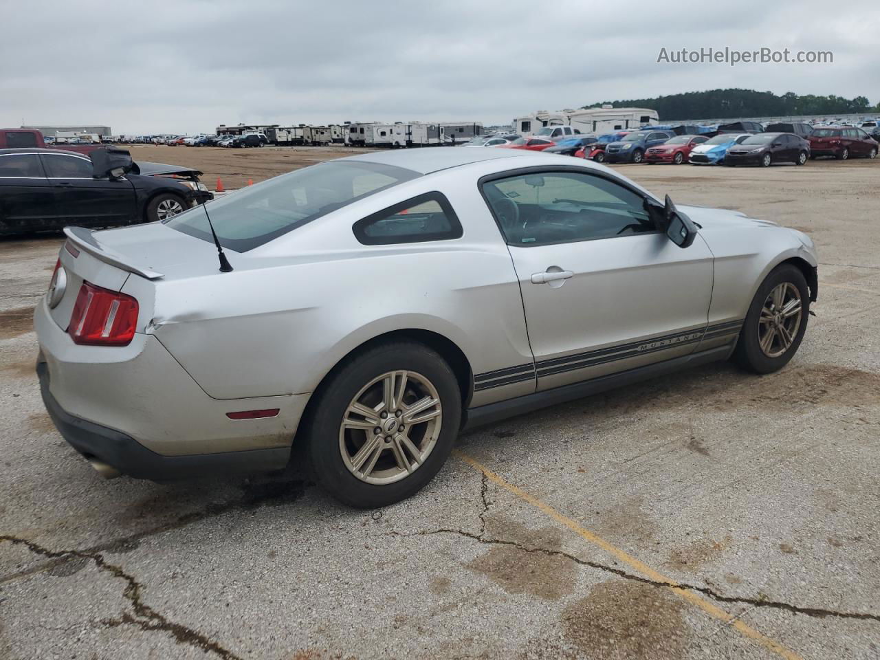 2011 Ford Mustang  Silver vin: 1ZVBP8AM9B5145917