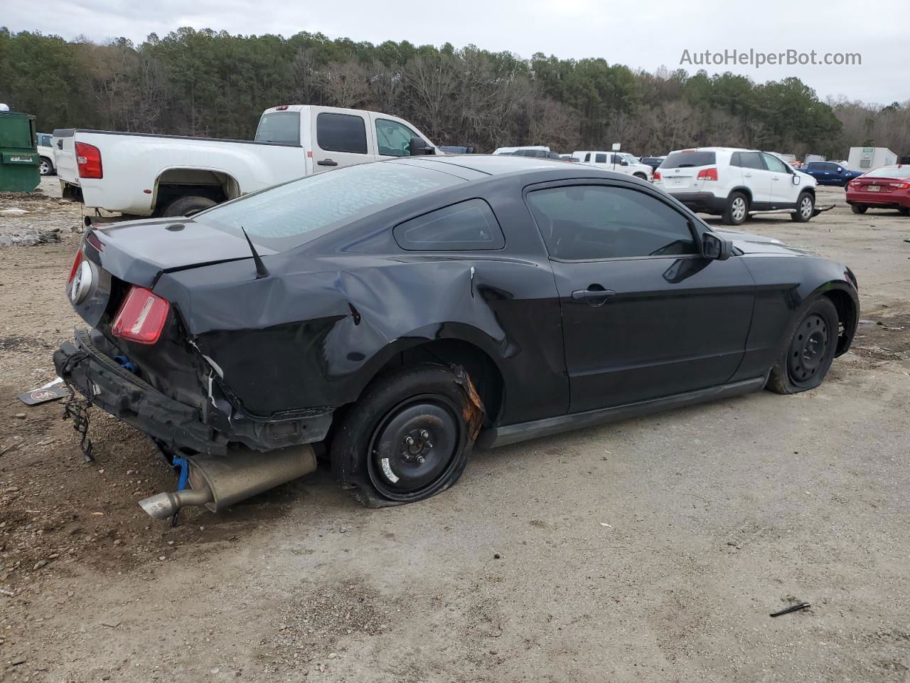 2011 Ford Mustang  Black vin: 1ZVBP8AM9B5150955