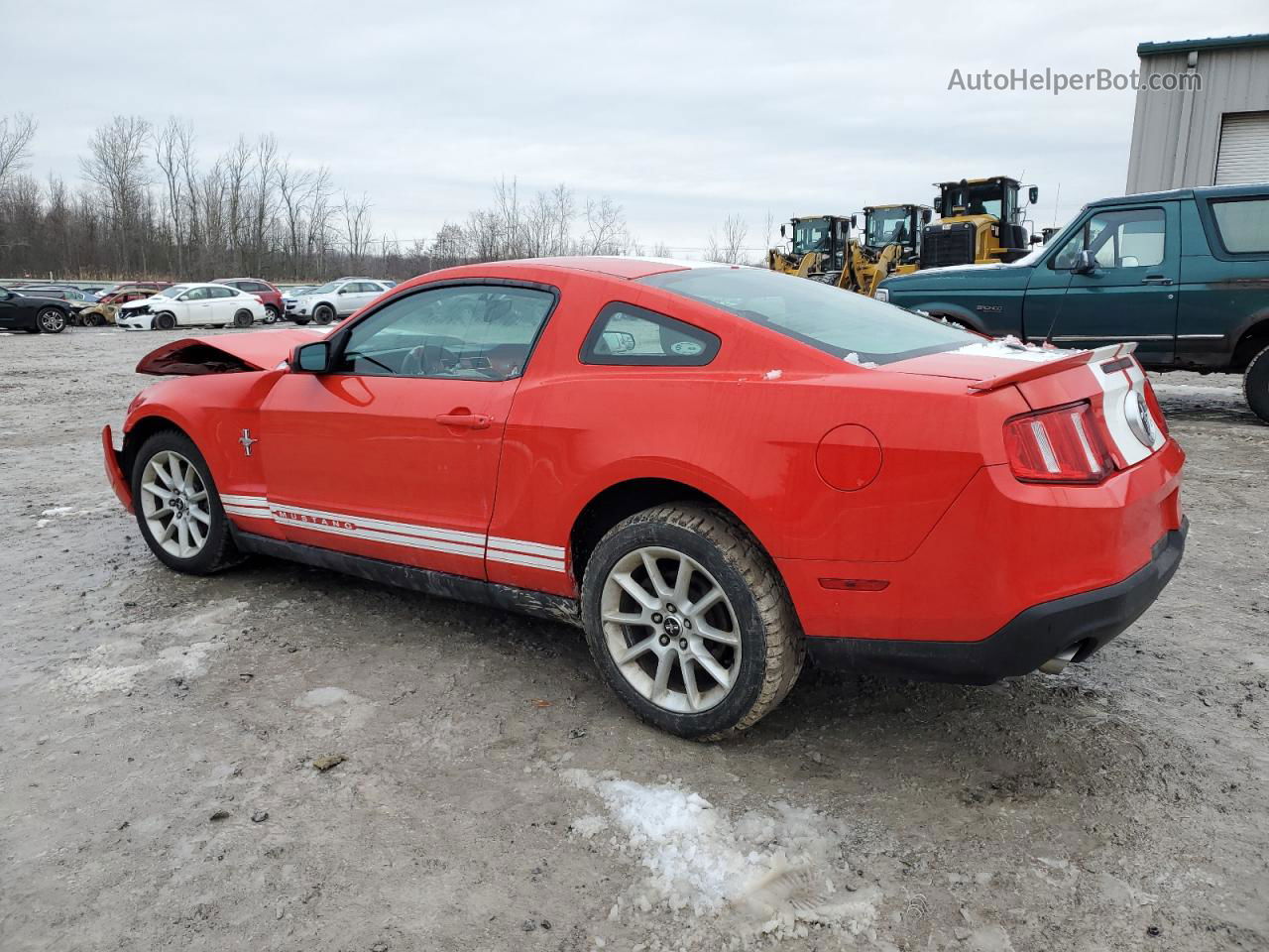 2011 Ford Mustang  Red vin: 1ZVBP8AMXB5105247