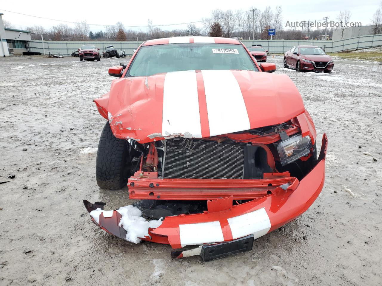 2011 Ford Mustang  Red vin: 1ZVBP8AMXB5105247