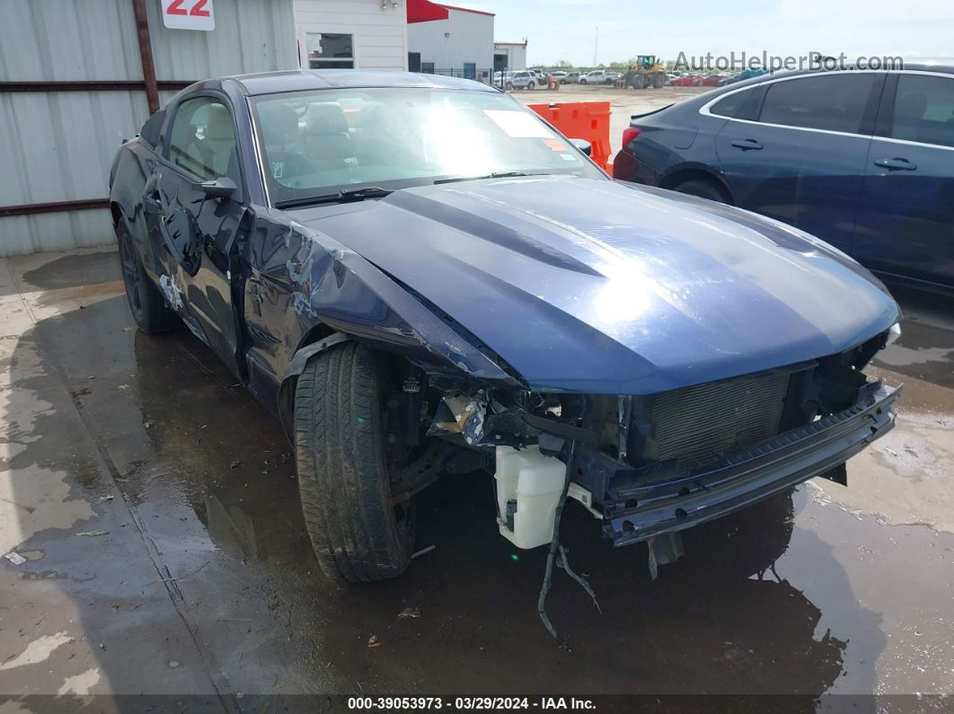 2011 Ford Mustang V6 Premium Blue vin: 1ZVBP8AMXB5110772