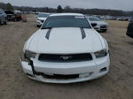 2011 Ford Mustang  White vin: 1ZVBP8AMXB5115549