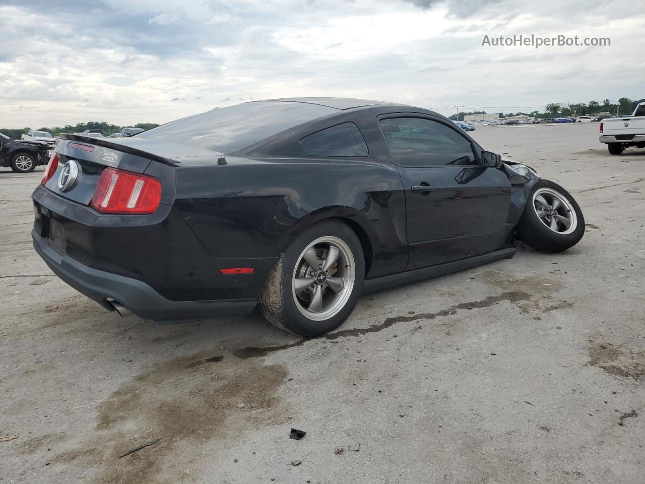 2011 Ford Mustang  Black vin: 1ZVBP8AMXB5128642