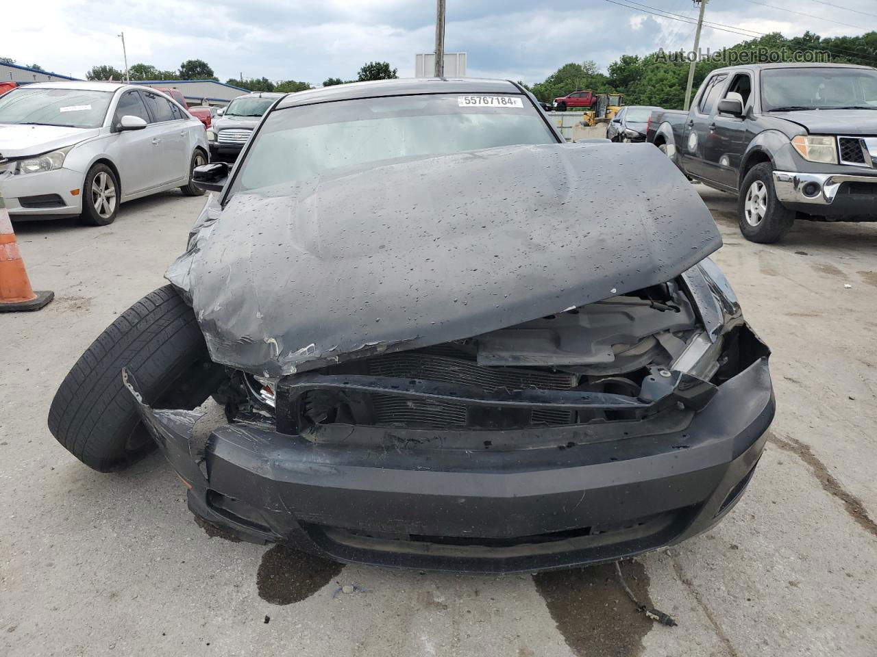 2011 Ford Mustang  Black vin: 1ZVBP8AMXB5128642