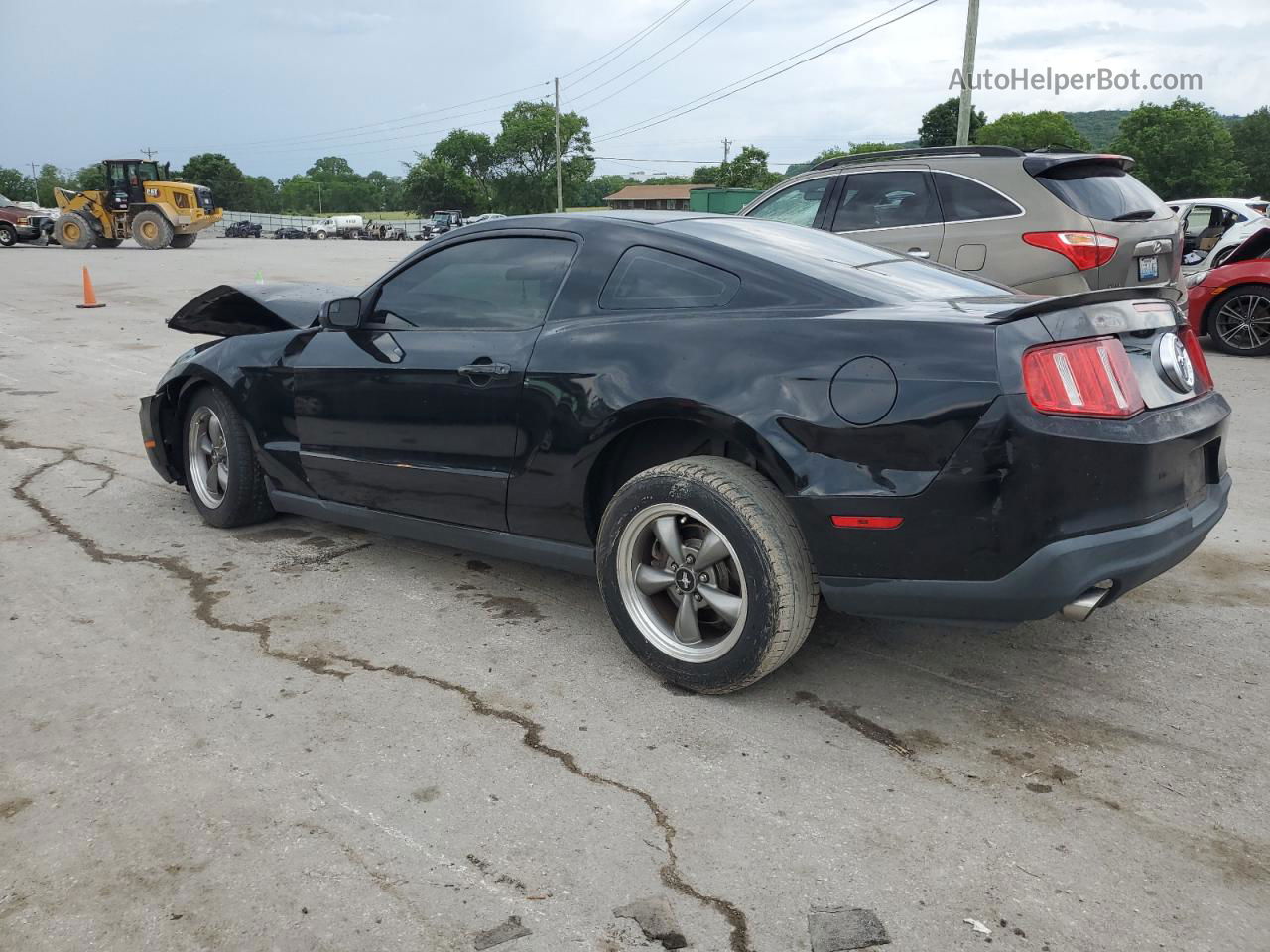 2011 Ford Mustang  Black vin: 1ZVBP8AMXB5128642