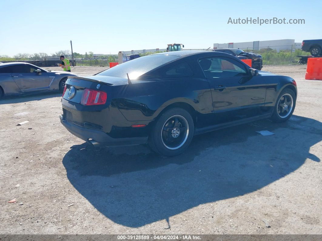 2011 Ford Mustang V6 Black vin: 1ZVBP8AMXB5134473