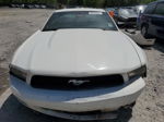 2011 Ford Mustang  White vin: 1ZVBP8AMXB5152892