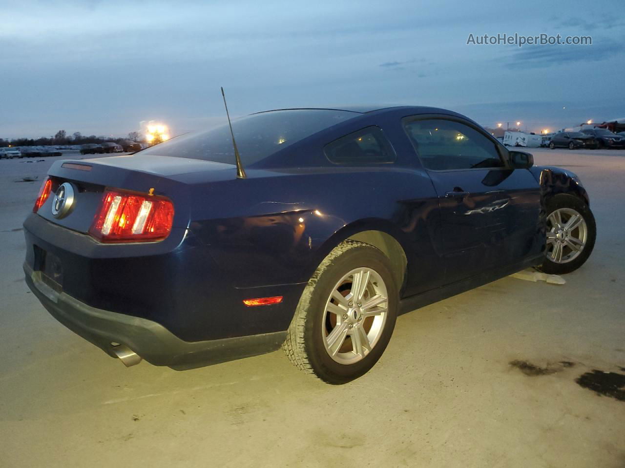 2011 Ford Mustang  Blue vin: 1ZVBP8AMXB5159633