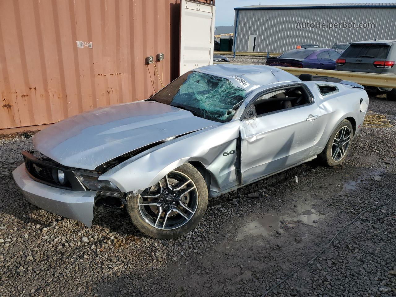 2011 Ford Mustang Gt Silver vin: 1ZVBP8CF0B5169571