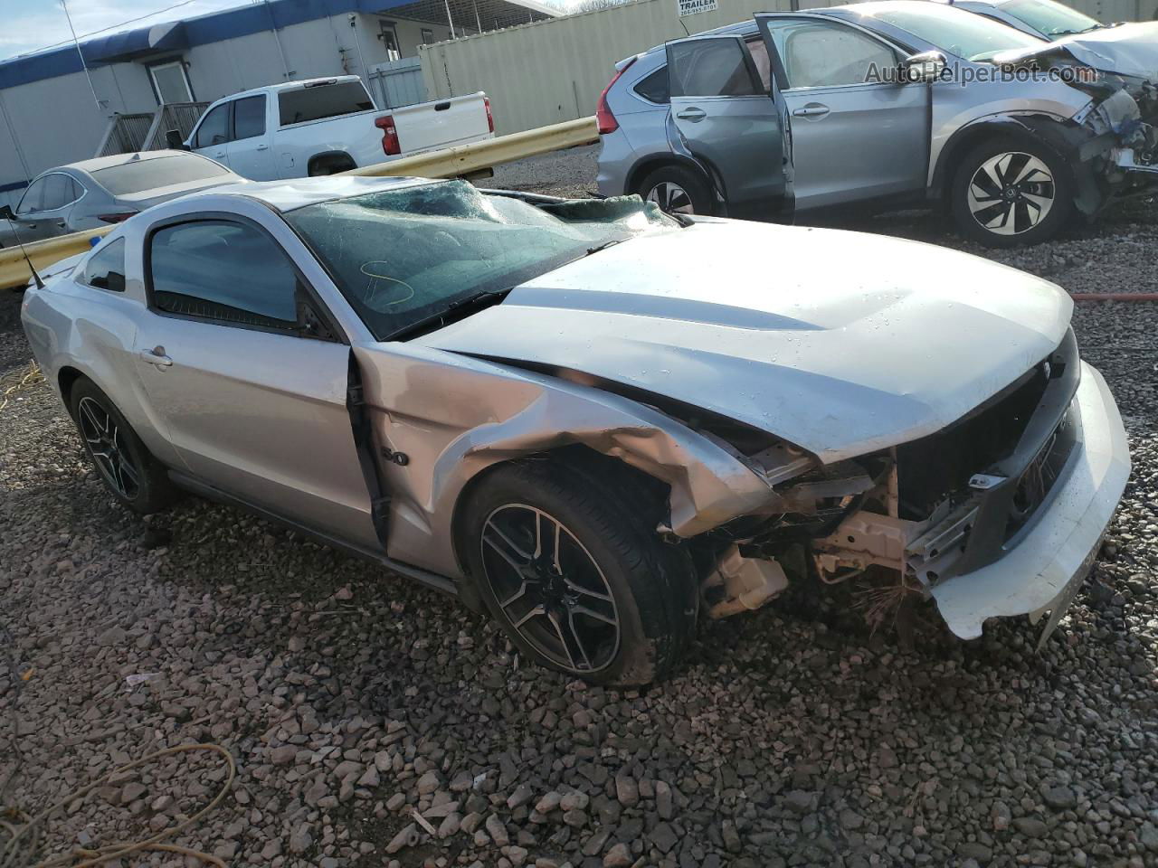 2011 Ford Mustang Gt Silver vin: 1ZVBP8CF0B5169571