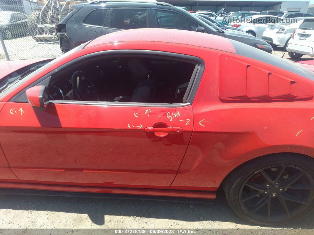 2014 Ford Mustang Gt Red vin: 1ZVBP8CF0E5333910