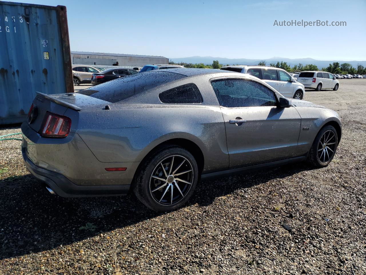 2011 Ford Mustang Gt Серый vin: 1ZVBP8CF2B5115298