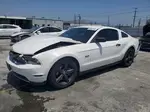 2011 Ford Mustang Gt White vin: 1ZVBP8CF2B5132067