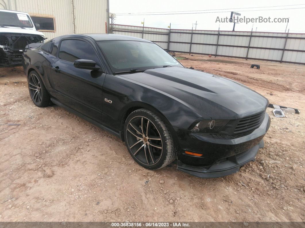 2011 Ford Mustang Gt Черный vin: 1ZVBP8CF2B5149063