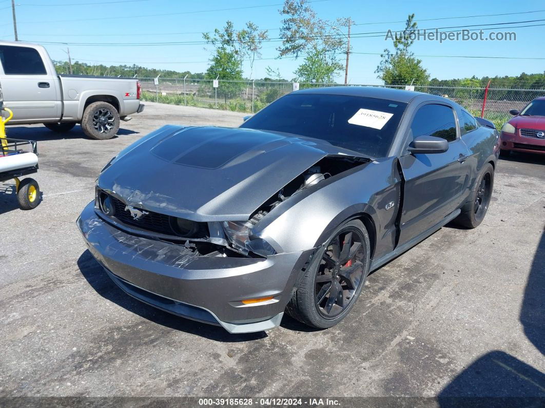 2011 Ford Mustang Gt Gray vin: 1ZVBP8CF2B5169636