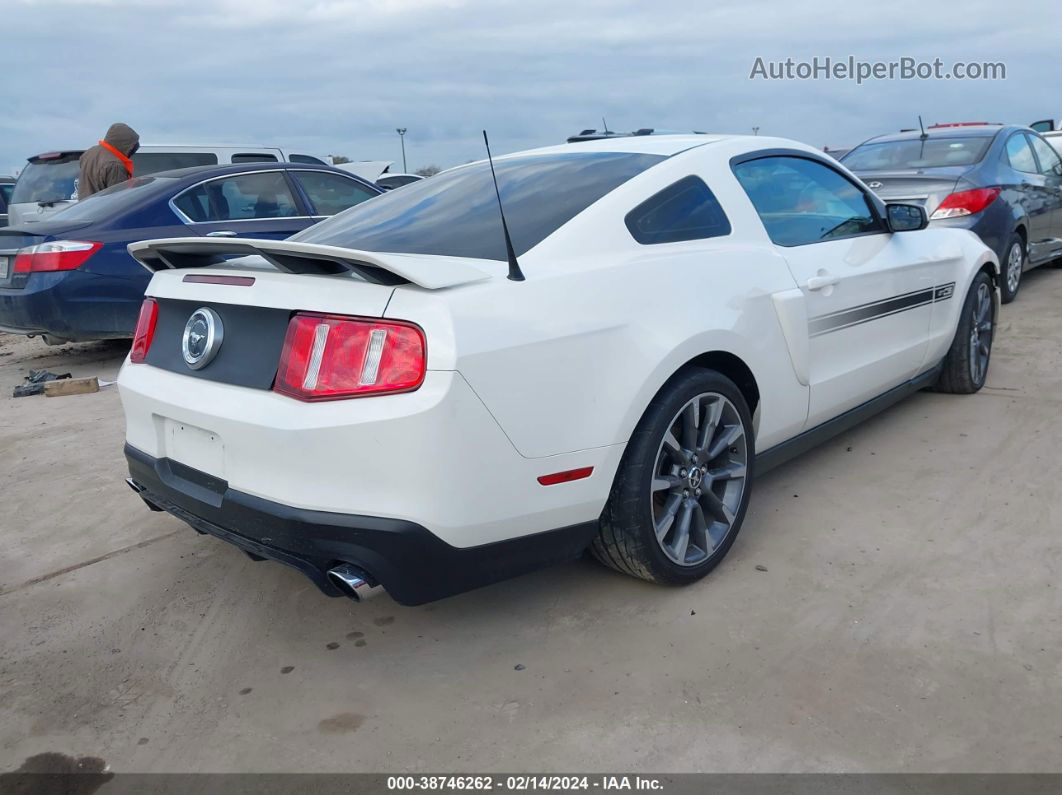 2011 Ford Mustang Gt Premium White vin: 1ZVBP8CF3B5104228