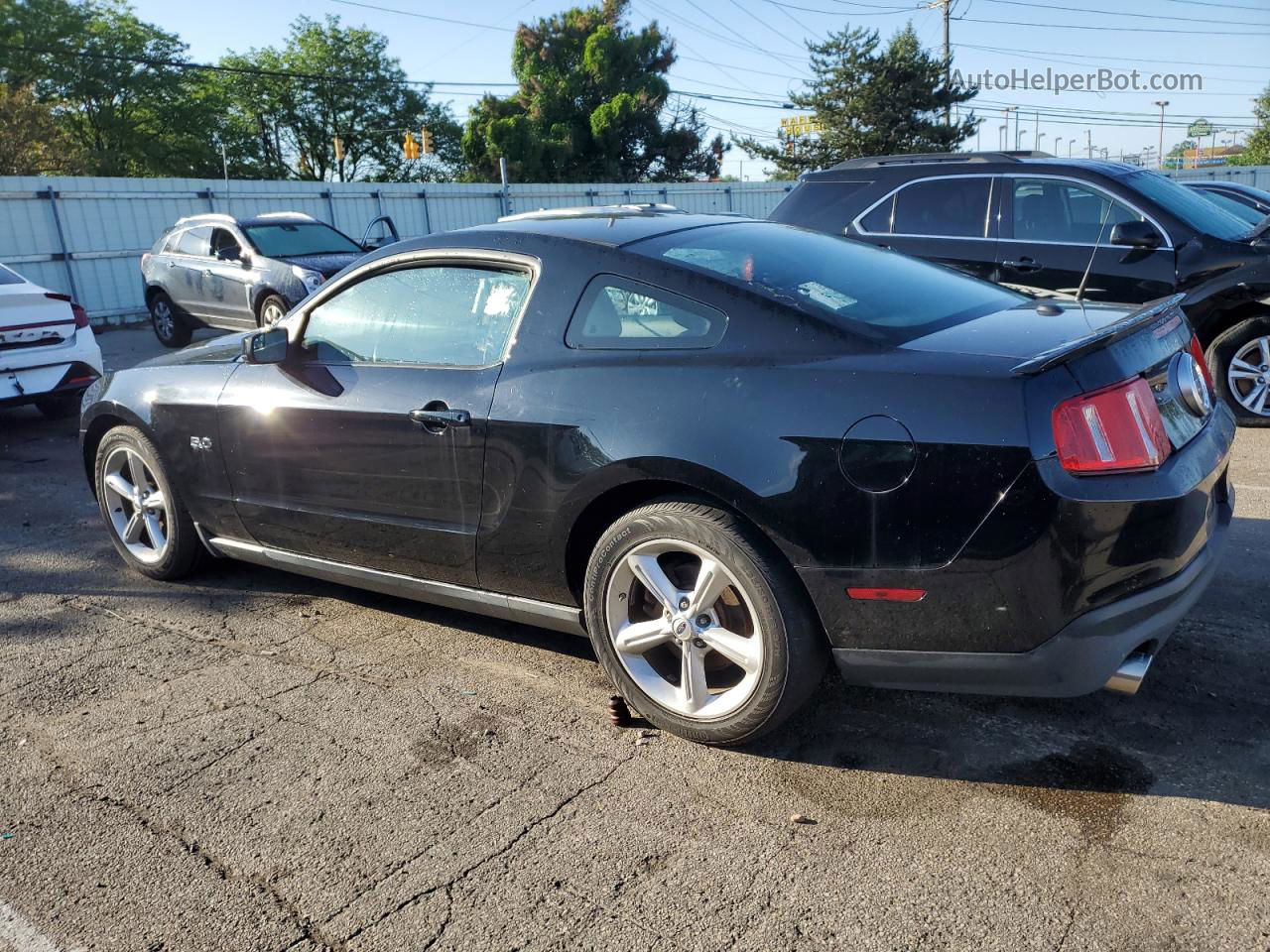 2011 Ford Mustang Gt Black vin: 1ZVBP8CF4B5105419