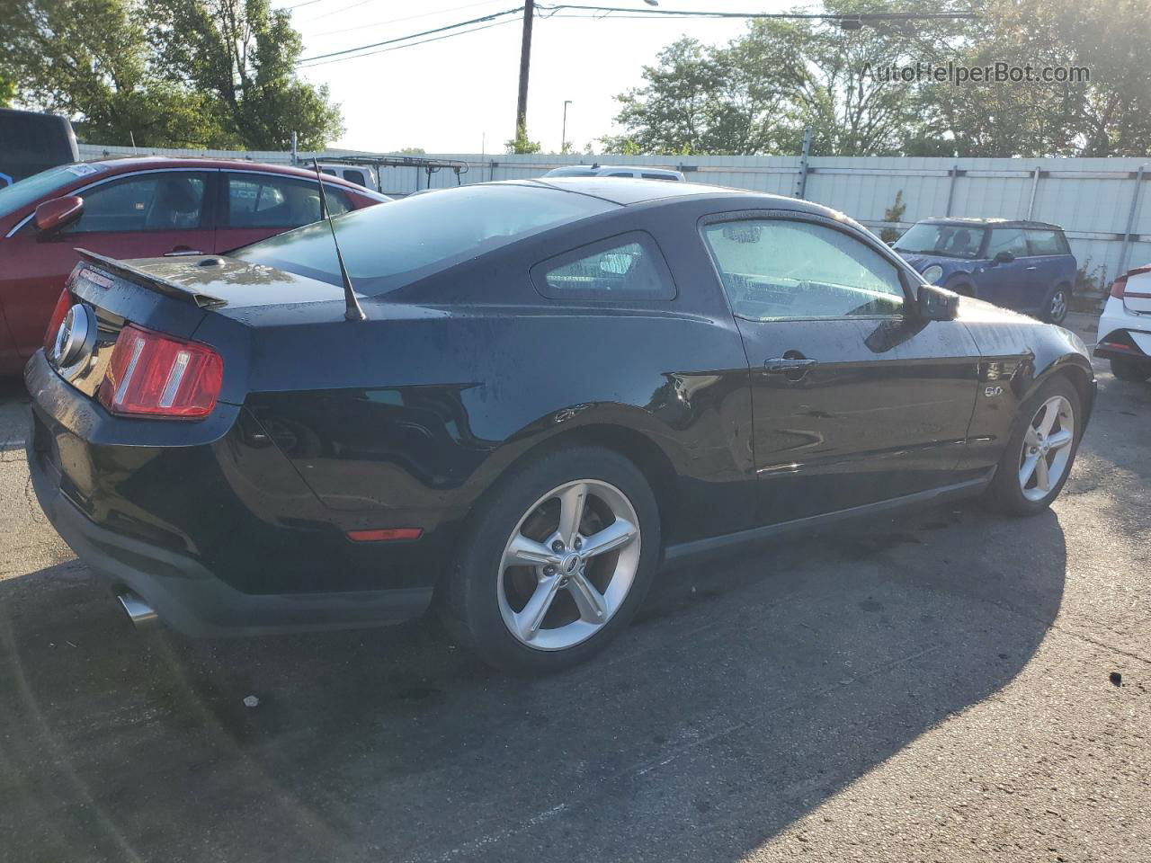 2011 Ford Mustang Gt Black vin: 1ZVBP8CF4B5105419