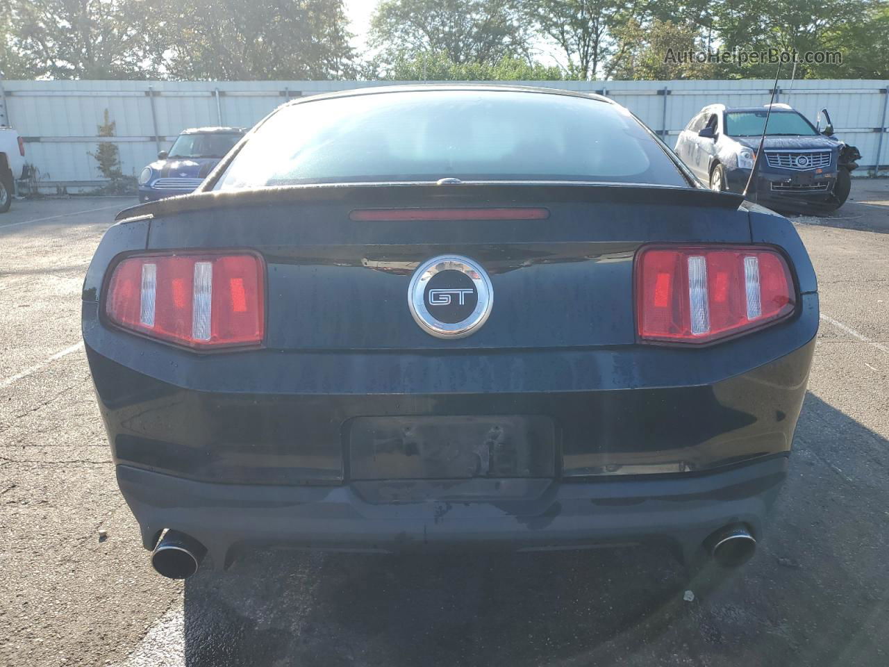 2011 Ford Mustang Gt Black vin: 1ZVBP8CF4B5105419