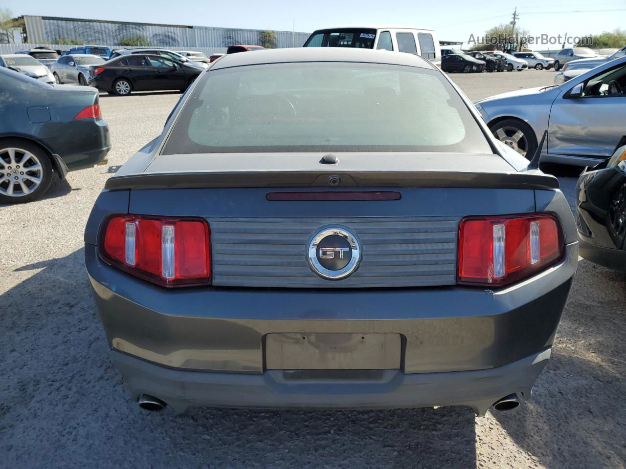 2011 Ford Mustang Gt Gray vin: 1ZVBP8CF5B5137313