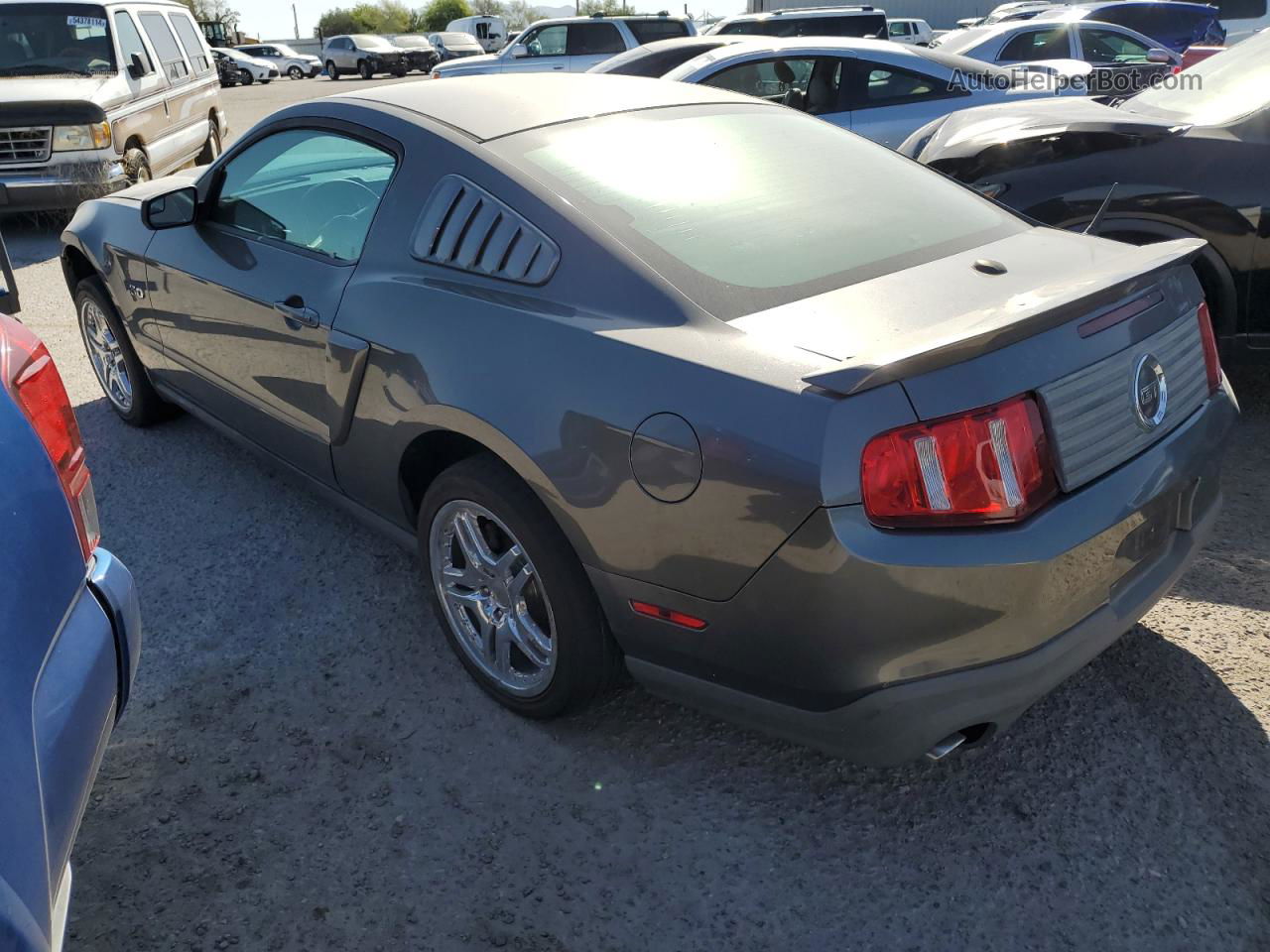 2011 Ford Mustang Gt Gray vin: 1ZVBP8CF5B5137313