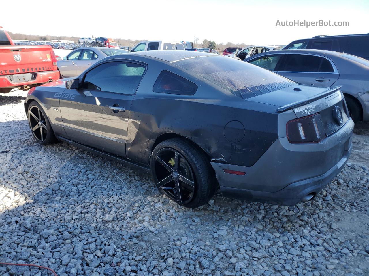 2011 Ford Mustang Gt Gray vin: 1ZVBP8CF5B5137747