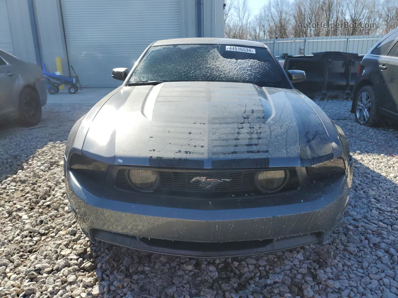 2011 Ford Mustang Gt Gray vin: 1ZVBP8CF5B5137747